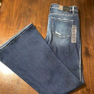 Flying Monkey High Rise Super Flare Jeans